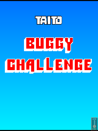 Buggy Challenge Title Screen
